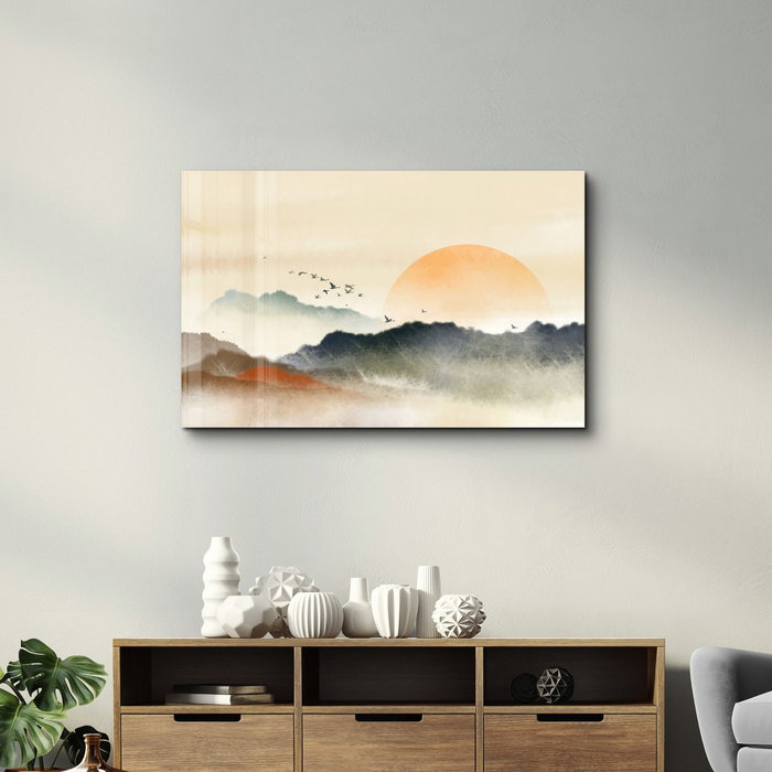 Wallity Pintura Decorativa de Vidrio Templado Multicolor 46 x 72 cm Wallity Pintura Decorativa de Vidrio Templado Multicolor 46 x 72 cm